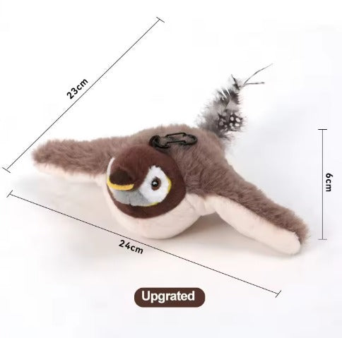 FlappyBirdie™ – The Interactive Chirping Cat Toy